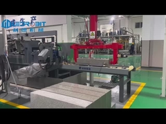 カーブストーンのための自動カーブストーンパレット化機 カーブストーンコストを節約する自動生産ライン