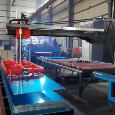 パレット化機 ボトル製造機 工業用パレットトラック 石灰岩の積み卸し