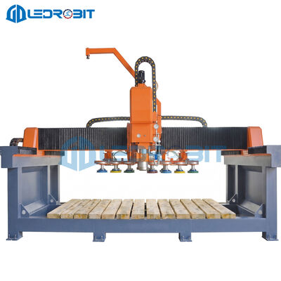 高硬度 CNC 石磨き機 3200 x 1500 mm マックス 加工 サイズ 精密石加工のためのダブル Y 軸駆動